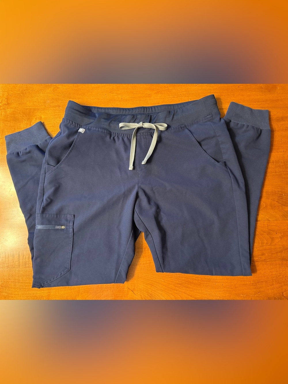 FIGS Navy Zamora Jogger Scrub Pants Medium